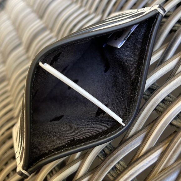 Kate Spade Staci Small Slim Cardholder Dot Printed Cream Multi - Picture 8 of 16